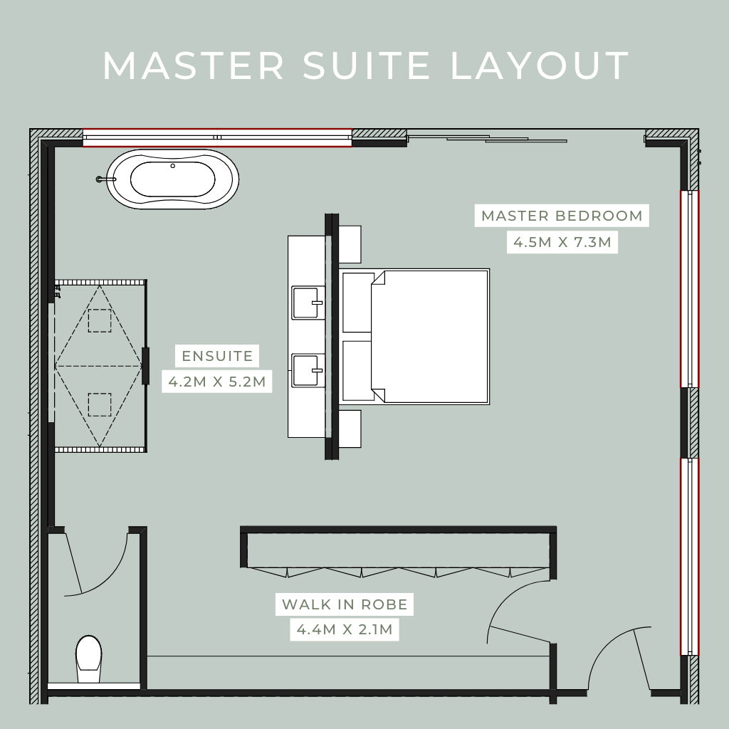 Master Suite Remodel - Demo and Floor Plans, Oh My! — Olive & June