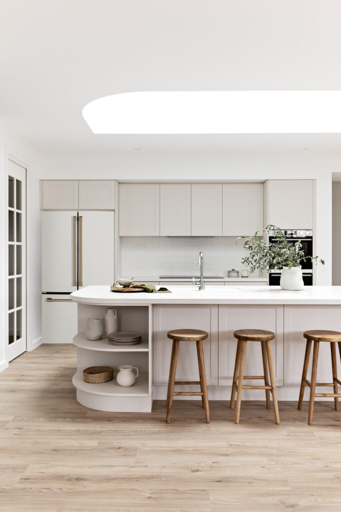 Kitchen bench and online stools