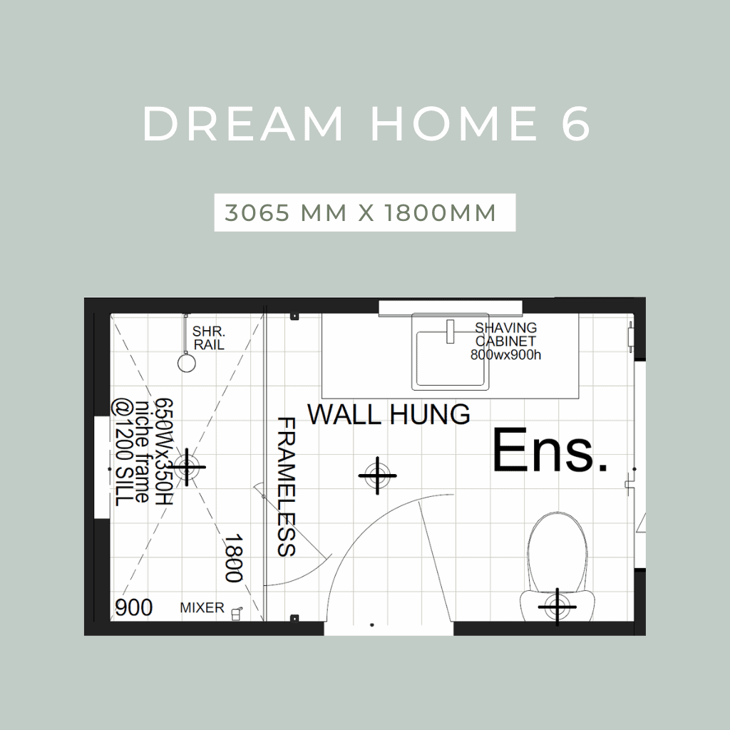 OUR SMALL ENSUITE FLOOR PLANS THAT ARE BOTH CLEVER AND CUTE. - Oak